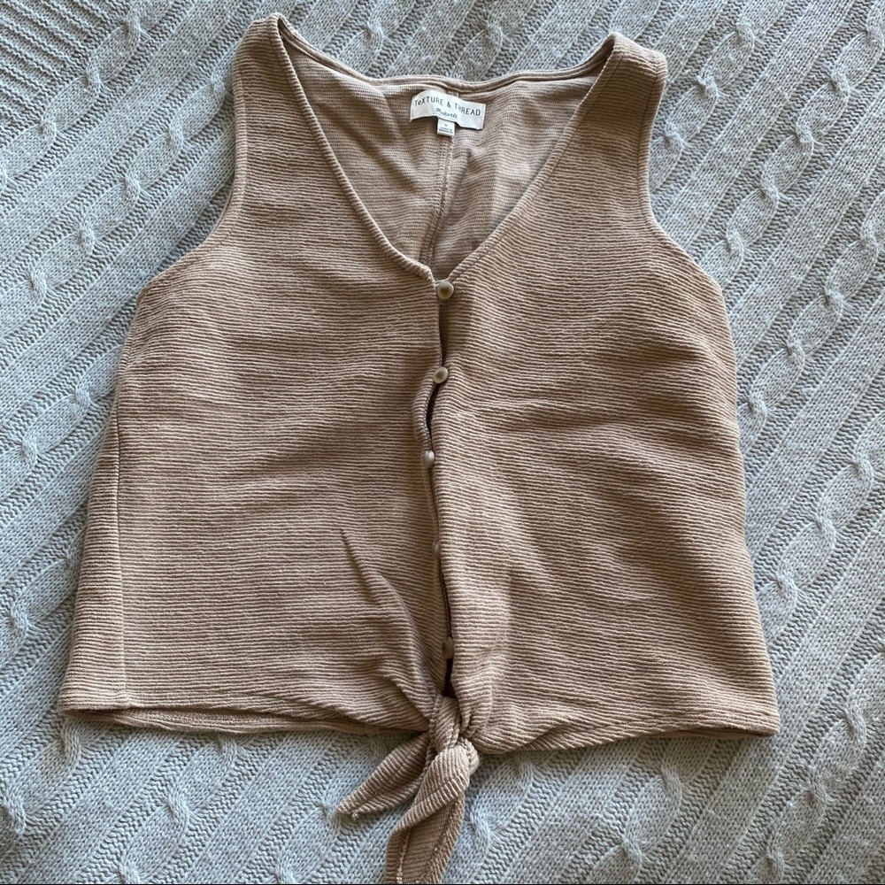 TAN MADEWELL TOP